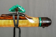 Quilted Maple Native American Flute, Minor, Bass A-3, #L15H (10)